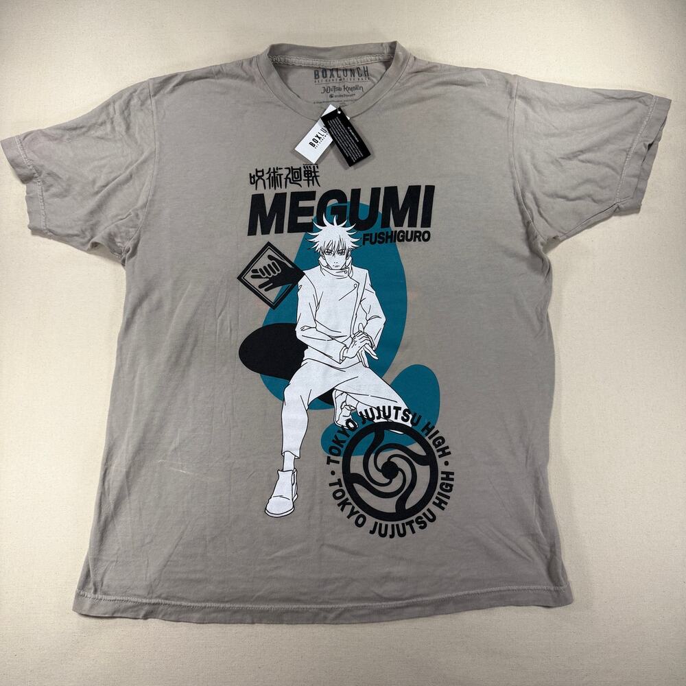 BoxLunch Jujutsu Kaisen Megumi Fushiguro Graphic T-Shirt Large NWT